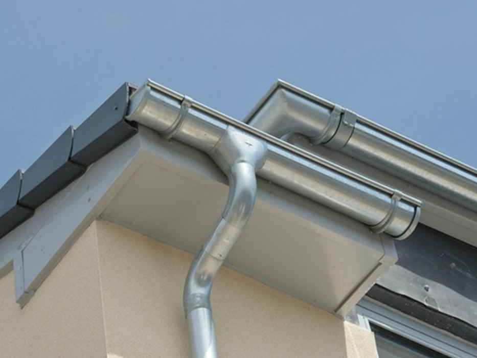 Водосточная система на объекте 3